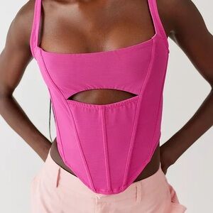 Out From Under Spitfire Mesh Cut-Out Corset